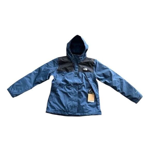 The North Face Antora TriClimate Jacket TNF Black Shady Blue Women’s Medium - Picture 2 of 8
